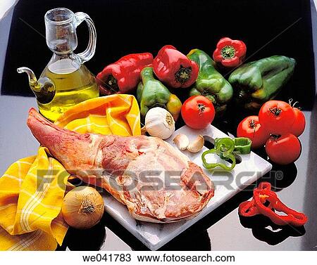 Lamb with vegetables View Large Photo Image Stock Image - Lamb with vegetables. Fotosearch