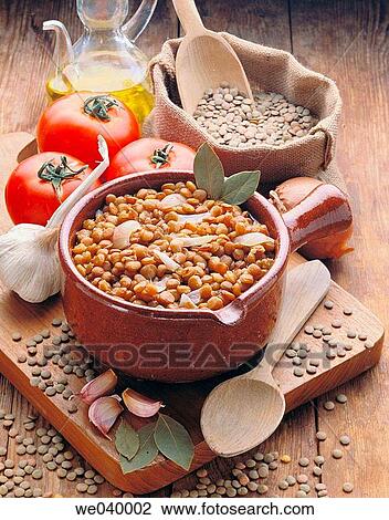 Lentil stew View Large Photo Image Stock Image - Lentil stew. Fotosearch