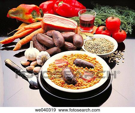 Lentils stew View Large Photo Image Stock Photo - Lentils stew. Fotosearch