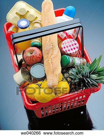 Stock Photograph - Market basket. Fotosearch