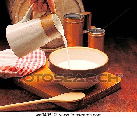 Stock Image - Milk. Fotosearch