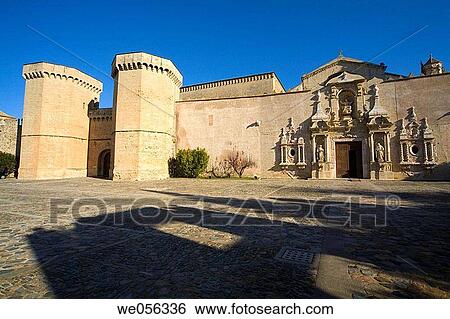 Monastery of Santa Maria de Poblet. Tarragona province, Catalonia, Spain View Large Photo Image Stock Photograph - Monastery of Santa Maria de Poblet. Tarragona province, Catalonia, Spain. Fotosearch