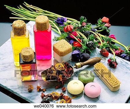 Natural cosmetics View Large Photo Image Stock Photograph - Natural cosmetics. Fotosearch