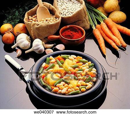 ? Olla gitana? typical stew in Murcia (Spain) View Large Photo Image Stock Photo - ? Olla gitana? typical stew in Murcia (Spain). Fotosearch