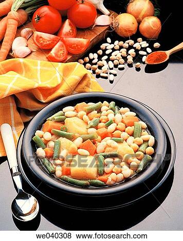 ? Olla gitana? typical stew in Murcia (Spain) View Large Photo Image Stock Photo - ? Olla gitana? typical stew in Murcia (Spain). Fotosearch