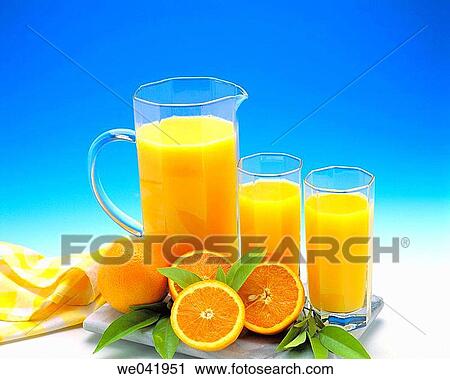 Stock Image - Orange juice. Fotosearch