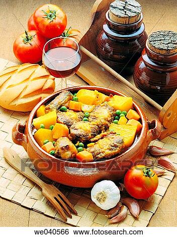 Oxtail in Cordoba style View Large Photo Image Stock Photograph - Oxtail in Cordoba style. Fotosearch