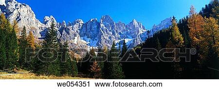 Pala di San Martino. Dolomites, Italy View Large Photo Image Stock Image - Pala di San Martino. Dolomites, Italy. Fotosearch