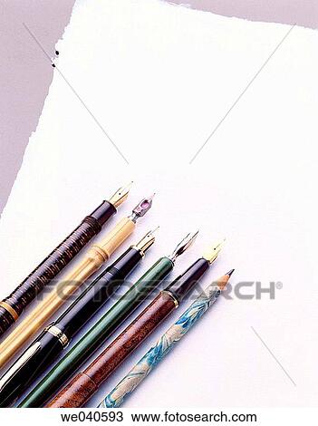 Pens and pencils View Large Photo Image Stock Image - Pens and pencils. Fotosearch