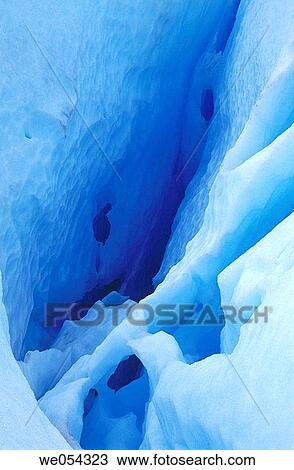 Stock Image - Perito Moreno glacier, Los Glaciares National Park. Patagonia, Argentina. Fotosearch