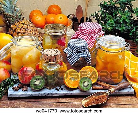 Preserved food, fruits View Large Photo Image Stock Image - Preserved food, fruits. Fotosearch