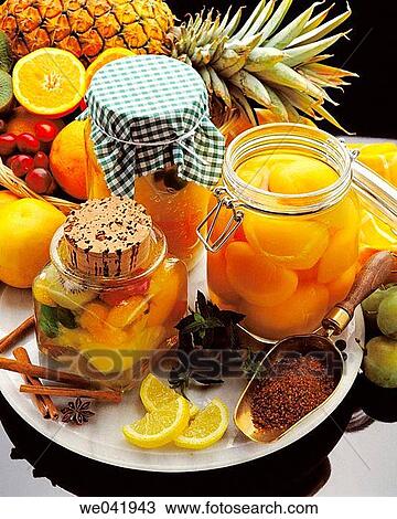 Preserved food, fruits View Large Photo Image Stock Image - Preserved food, fruits. Fotosearch