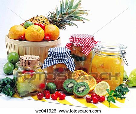 Preserved food, fruits View Large Photo Image Stock Photograph - Preserved food, fruits. Fotosearch