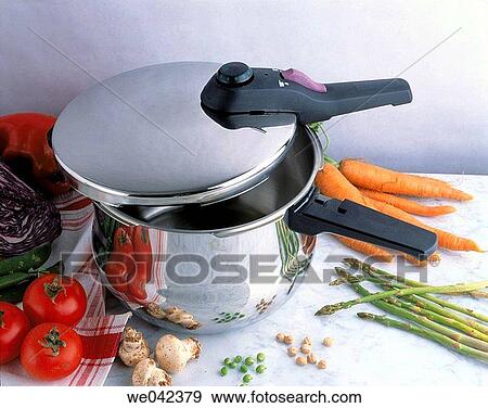 Stock Photo - Pressure cooker. Fotosearch
