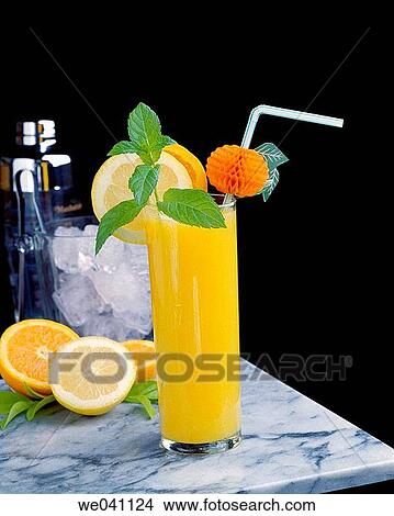 Pussycat non alcoholic cocktail View Large Photo Image Picture - Pussycat non alcoholic cocktail. Fotosearch