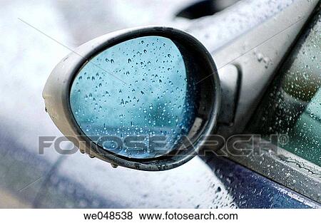 Rearview mirror View Large Photo Image Stock Photo - Rearview mirror. Fotosearch