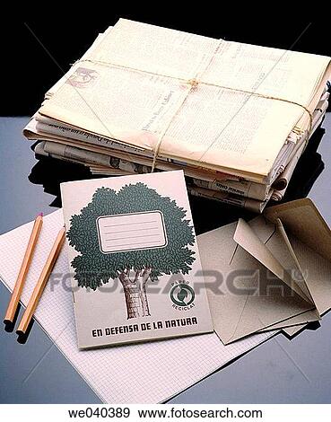 Recycled paper View Large Photo Image Stock Photo - Recycled paper. Fotosearch