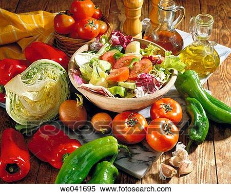 Stock Photography - Salad. Fotosearch