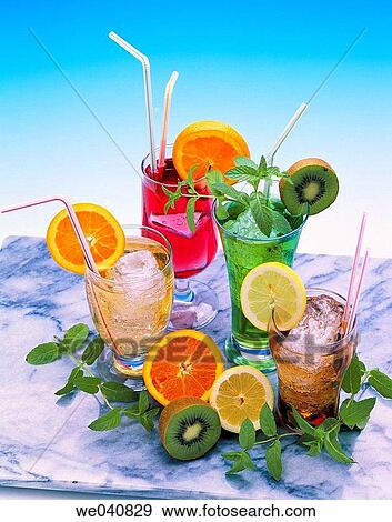 Stock Photo - Soft drinks. Fotosearch