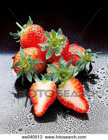 Strawberries View Large Photo Image Stock Image - Strawberries. Fotosearch