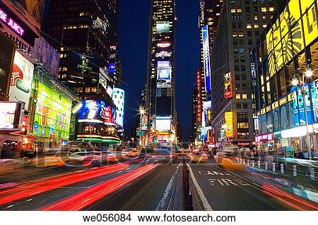 Times Square at night, Manhattan, NYC. USA View Large Photo Image Picture - Times Square at night, Manhattan, NYC. USA. Fotosearch
