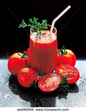 Stock Photography - Tomato juice. Fotosearch