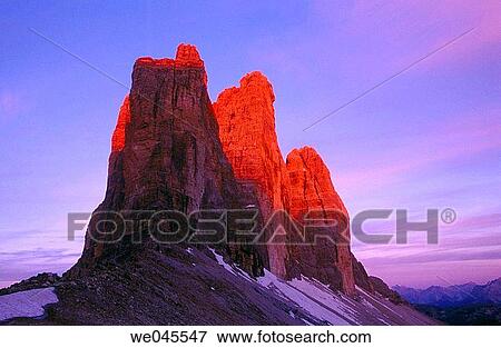 Tre Cime di Lavaredo, Sexten Dolomites. Alps, Italy View Large Photo Image Stock Photo - Tre Cime di Lavaredo, Sexten Dolomites. Alps, Italy. Fotosearch