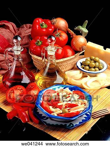 Tunisian salad View Large Photo Image Picture - Tunisian salad. Fotosearch