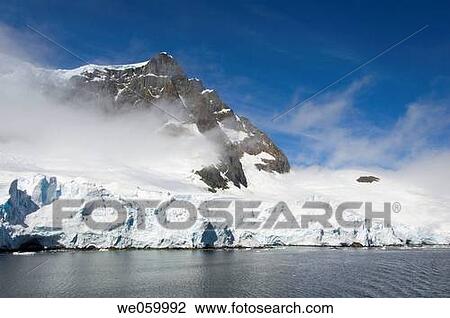 Antarctica, Antarctic Peninsula, Lemaire Channel. View Large Photo Image Stock Image - Antarctica, Antarctic Peninsula, Lemaire Channel.. Fotosearch