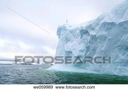 Antarctica, Antarctic Peninsula, Lemaire Channel, Iceberg near Pleneau Island. View Large Photo Image Stock Photo - Antarctica, Antarctic Peninsula, Lemaire Channel, Iceberg near Pleneau Island.. Fotosearch