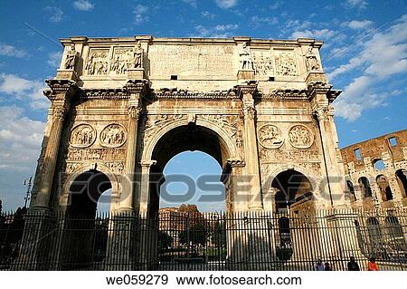 Arch of Constantine, Rome. Italy View Large Photo Image Stock Photo - Arch of Constantine, Rome. Italy. Fotosearch