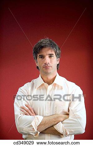 arms folded, business, black hair, authority, Arms crossed View Large Photo Image Stock Photo - arms folded, business, black hair, authority, Arms crossed. Fotosearch