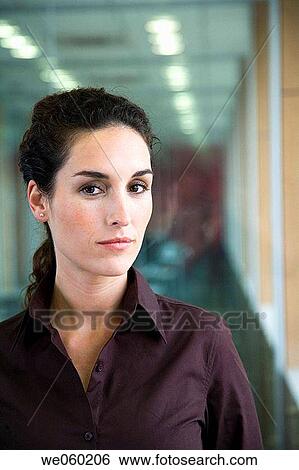Stock Photograph - arrogant, businesspeople, business, brunette, arrogance. Fotosearch