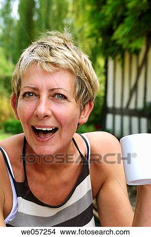 Picture - baby boomer, contemporary, cup. Fotosearch