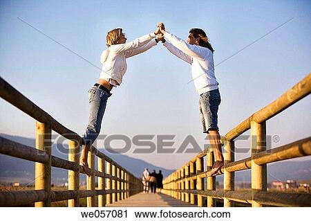 balance, barefoot, boardwalk, bond, bonding View Large Photo Image Stock Image - balance, barefoot, boardwalk, bond, bonding. Fotosearch