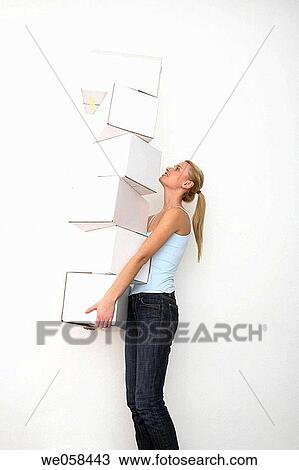 balance, carry, blond, ability View Large Photo Image Stock Image - balance, carry, blond, ability. Fotosearch