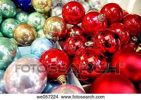 Picture - ball, bauble, Christmas, Christmas decoration, Christmas ornament, Close-up. Fotosearch