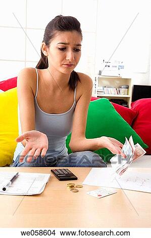 banknote, calculating, calculate, bill, at-home View Large Photo Image Picture - banknote, calculating, calculate, bill, at-home. Fotosearch