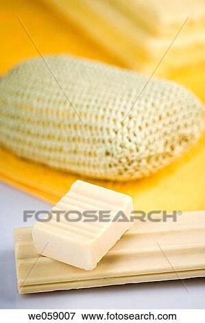 Bar of soap, Bars of soap, bathroom, Body care, Close-up View Large Photo Image Stock Photo - Bar of soap, Bars of soap, bathroom, Body care, Close-up. Fotosearch