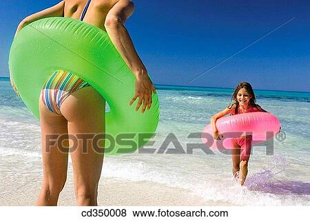 bathe, beach, bathing, amusement View Large Photo Image Stock Photo - bathe, beach, bathing, amusement. Fotosearch