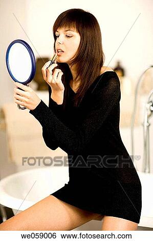 bathroom, bathtub, beauty, Beauty Care, brunette View Large Photo Image Stock Photograph - bathroom, bathtub, beauty, Beauty Care, brunette. Fotosearch