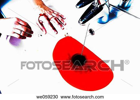 bathroom, blood, contemporary, crime View Large Photo Image Stock Image - bathroom, blood, contemporary, crime. Fotosearch
