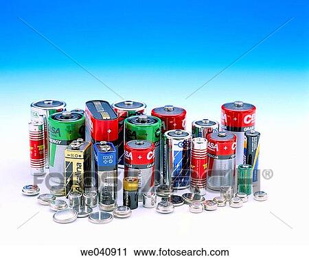 Batteries View Large Photo Image Stock Image - Batteries. Fotosearch