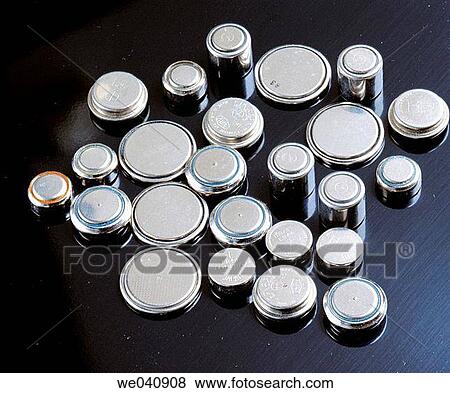 Stock Photo - Batteries. Fotosearch