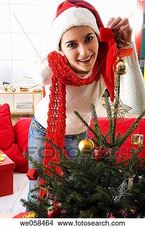 Picture - bauble, celebration, celebrate, at-home. Fotosearch