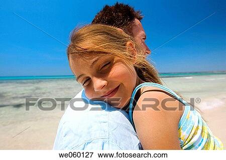 beach, calm, bonding, bond, affection View Large Photo Image Stock Photo - beach, calm, bonding, bond, affection. Fotosearch