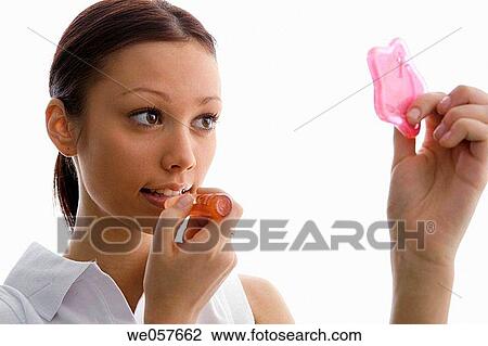 beauty, Beauty Care, brunette View Large Photo Image Stock Image - beauty, Beauty Care, brunette. Fotosearch