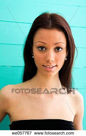 beauty, Brown eye, brunette View Large Photo Image Stock Photo - beauty, Brown eye, brunette. Fotosearch