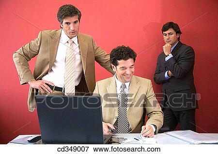 Stock Photo - black hair, business, businessman, businesspeople. Fotosearch