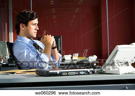 black hair, businessman, business, absorbed View Large Photo Image Stock Photograph - black hair, businessman, business, absorbed. Fotosearch